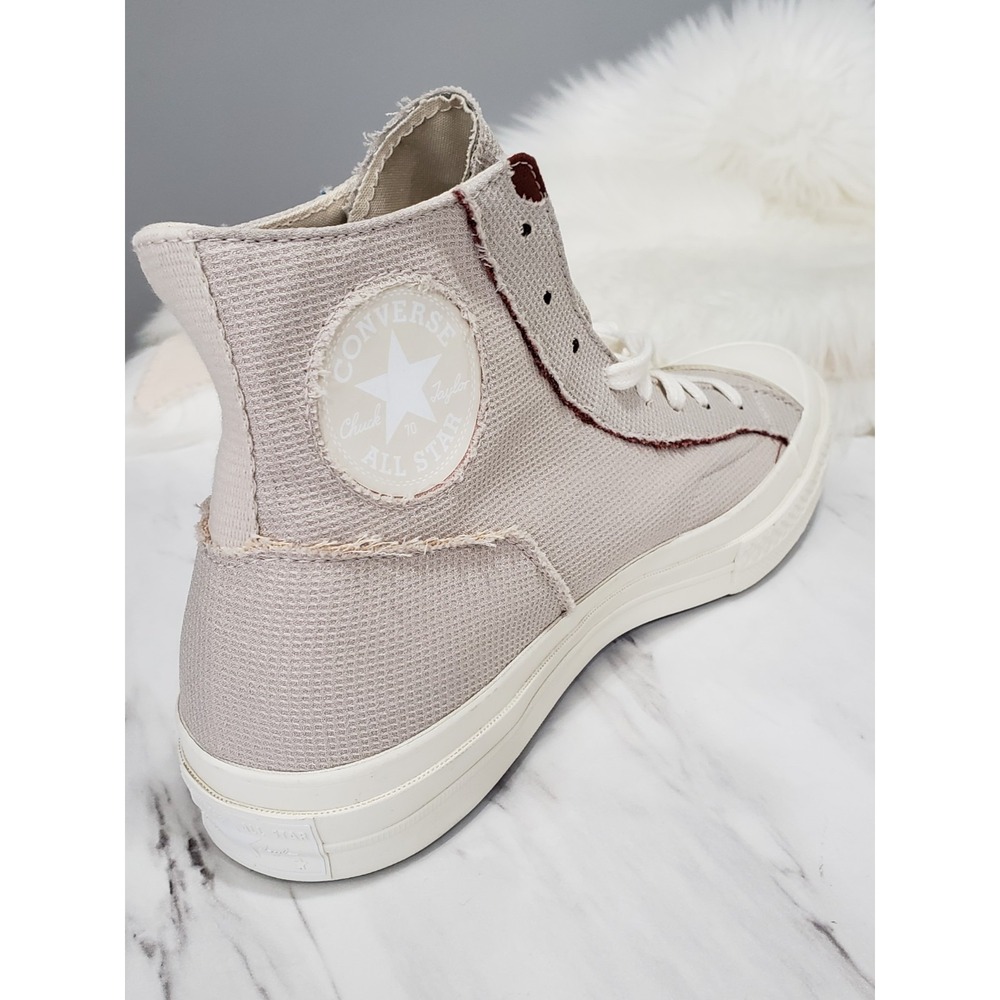 NEW NO BOX SIZE 10 Converse Chuck Taylor 70 HI  172936C‎ Tri Panel Light Silver - Picture 3 of 9